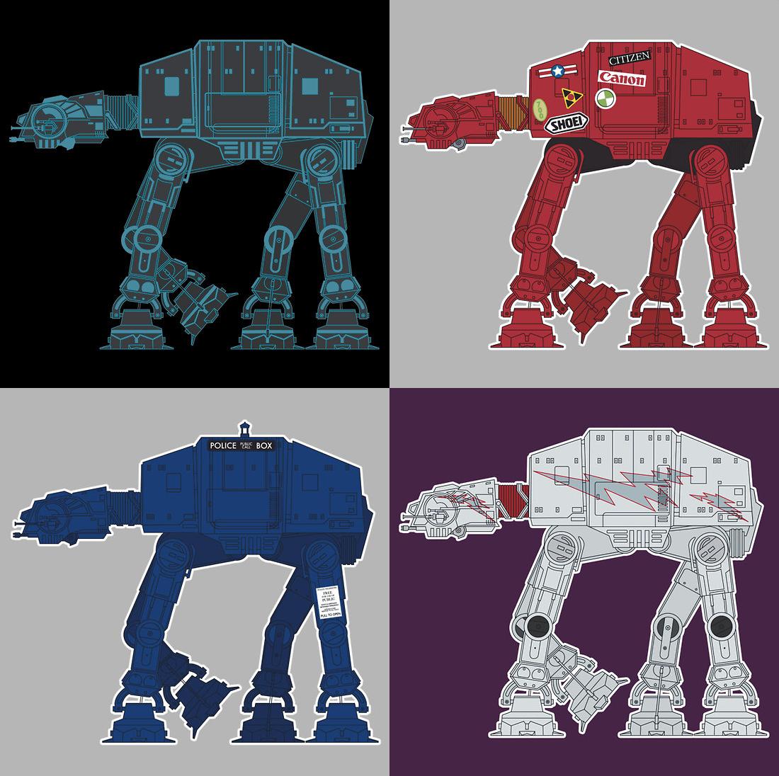 AT-AT+Pop+Culture+Inspired+Star+Wars+T-Shirts+By+SevenHundred+-+TRON,+Akira,+Doctor+Who+&+Grease.jpg