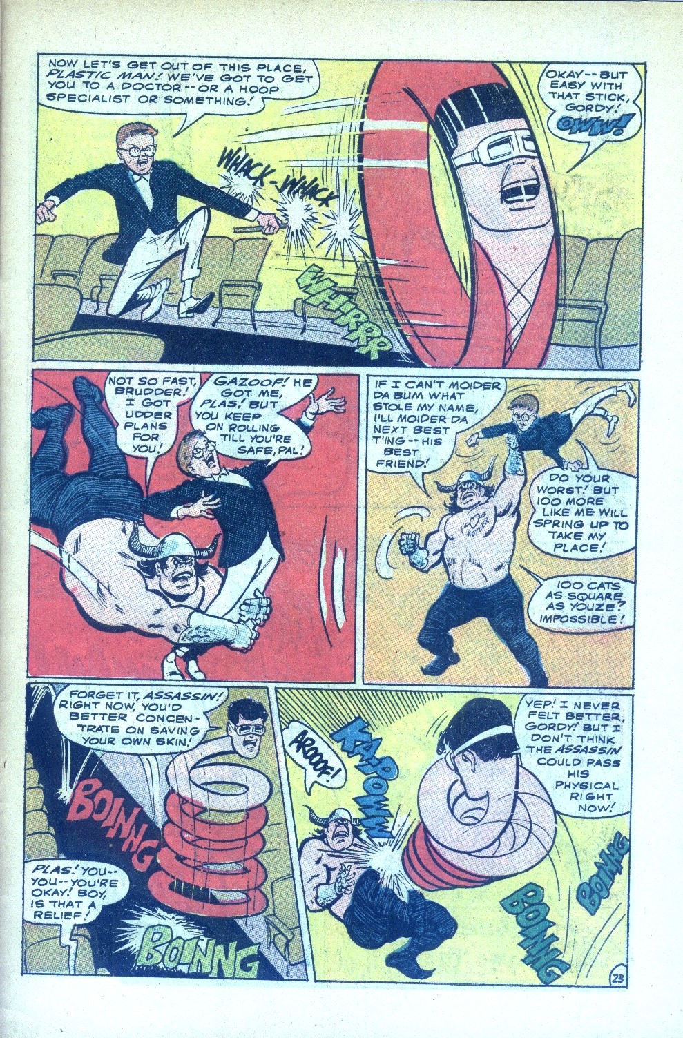 Read online Plastic Man (1966) comic -  Issue #5 - 31