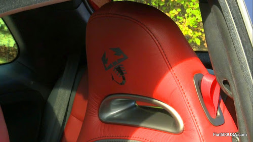 Fiat 500 Abarth Scorpion Seats