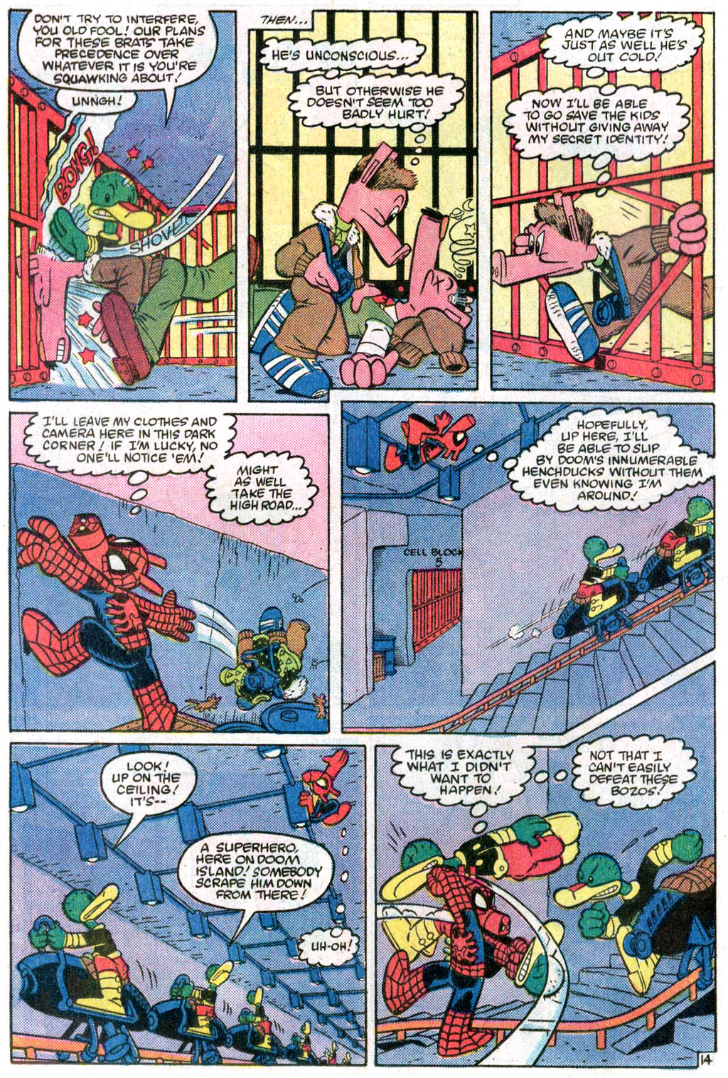 Read online Peter Porker, The Spectacular Spider-Ham comic -  Issue #1 - 15