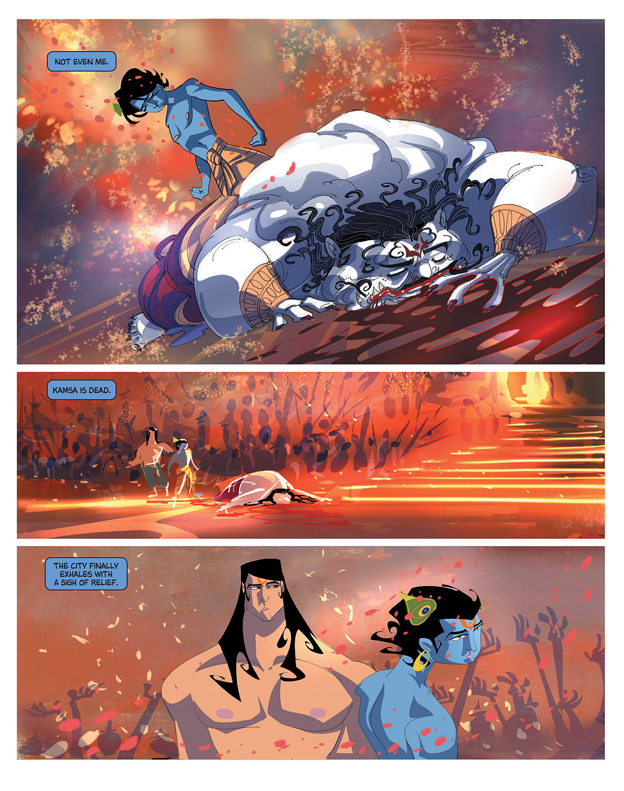 Read online Krishna: A Journey Within comic -  Issue # TPB (Part 1) - 82