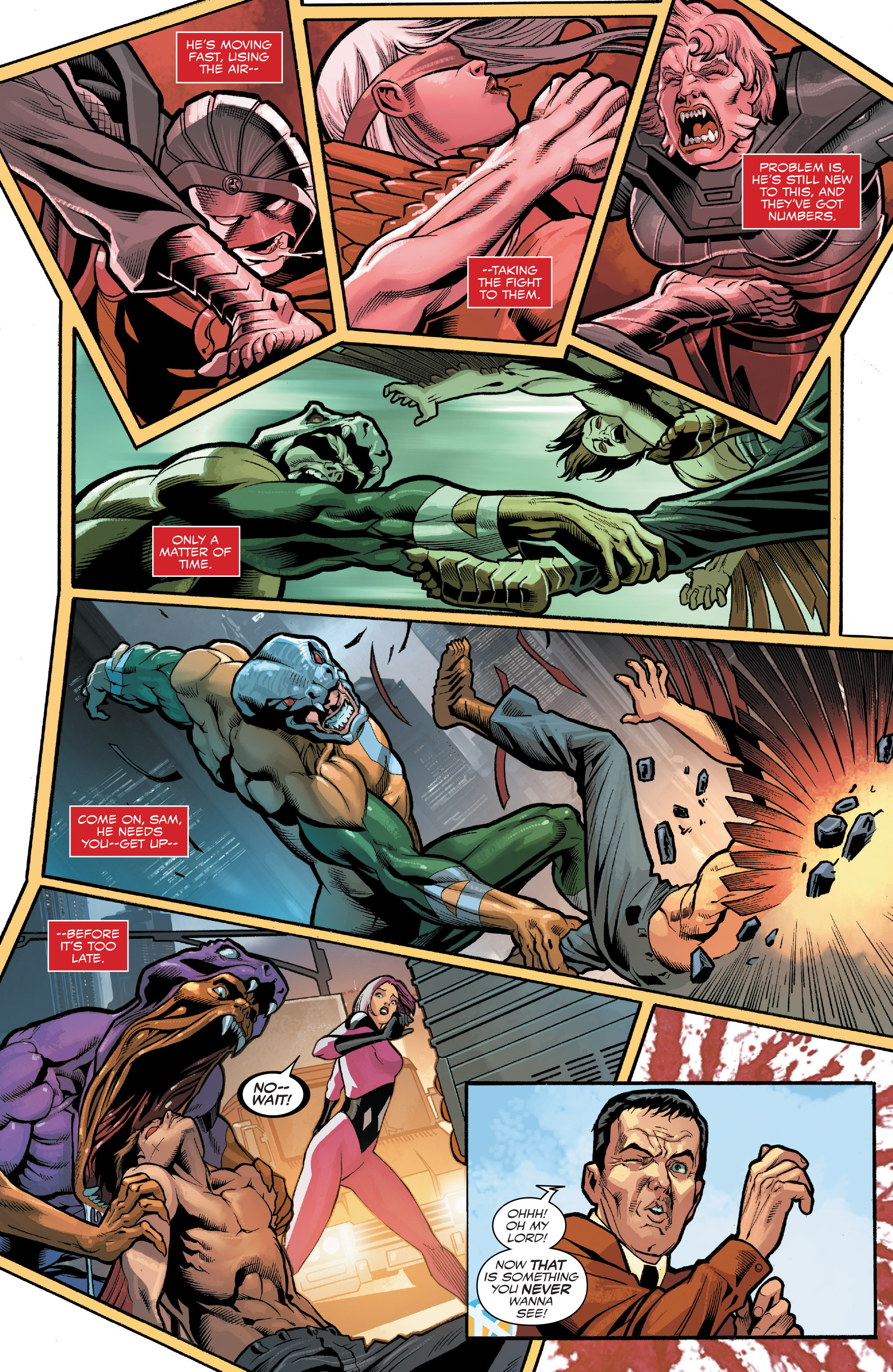 Read online Captain America: Sam Wilson comic -  Issue #6 - 10