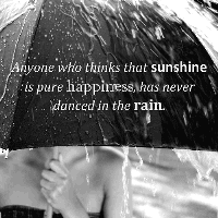 love quotes about raining