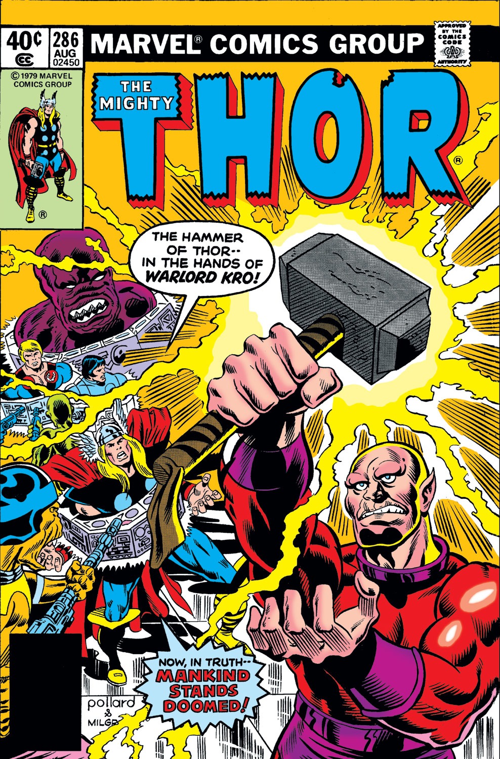 Read online Thor (1966) comic -  Issue #286 - 1