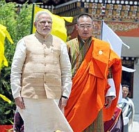 PM-Modi-meets-Bhutan-King