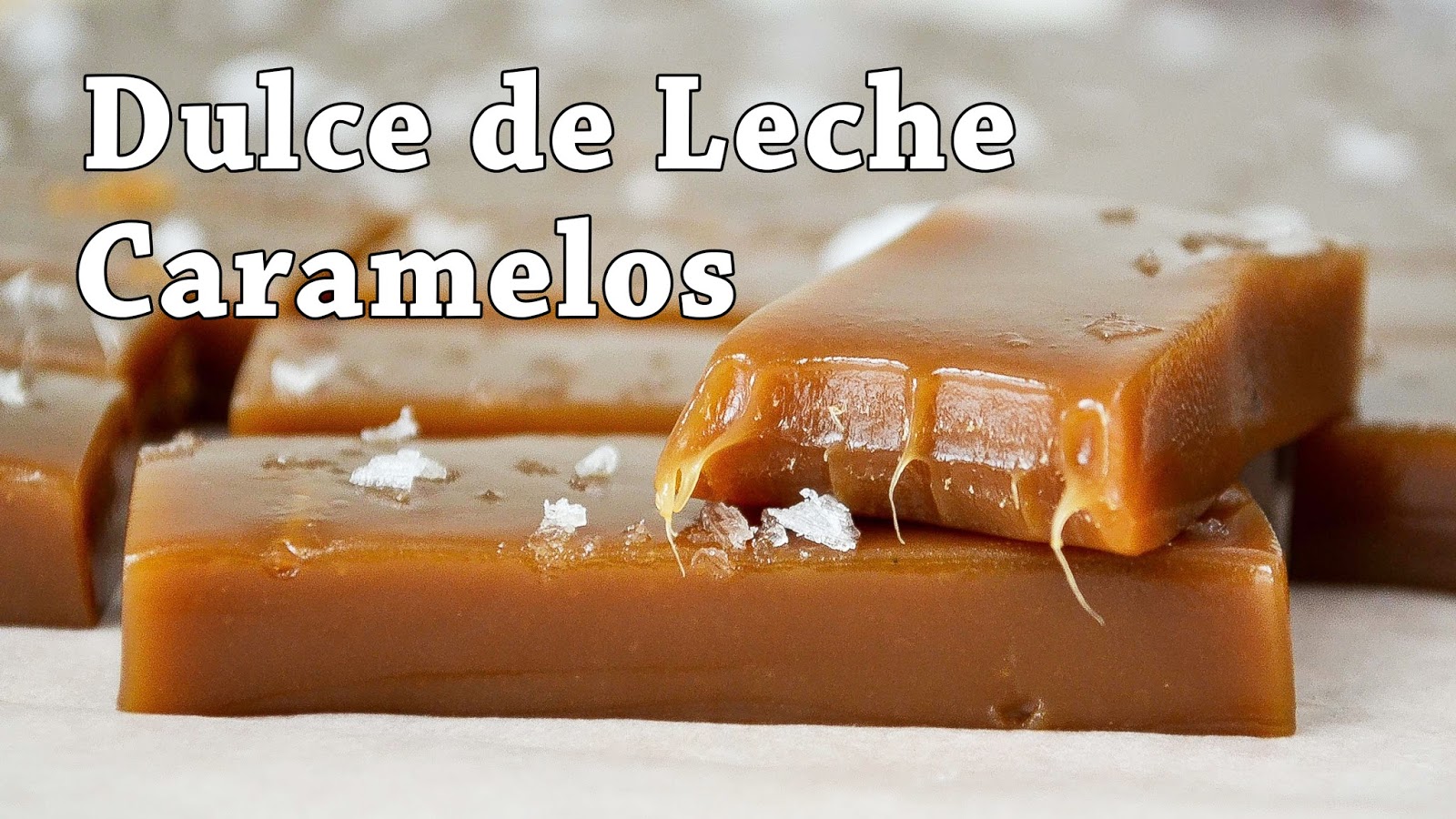 Caramelos de Dulce de Leche Caseros Caramelos de Dulce de Leche Caseros