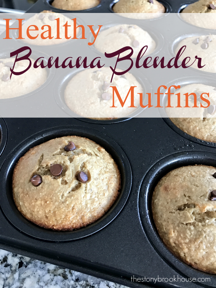 Healthy Banana Blender Muffins The Stonybrook House