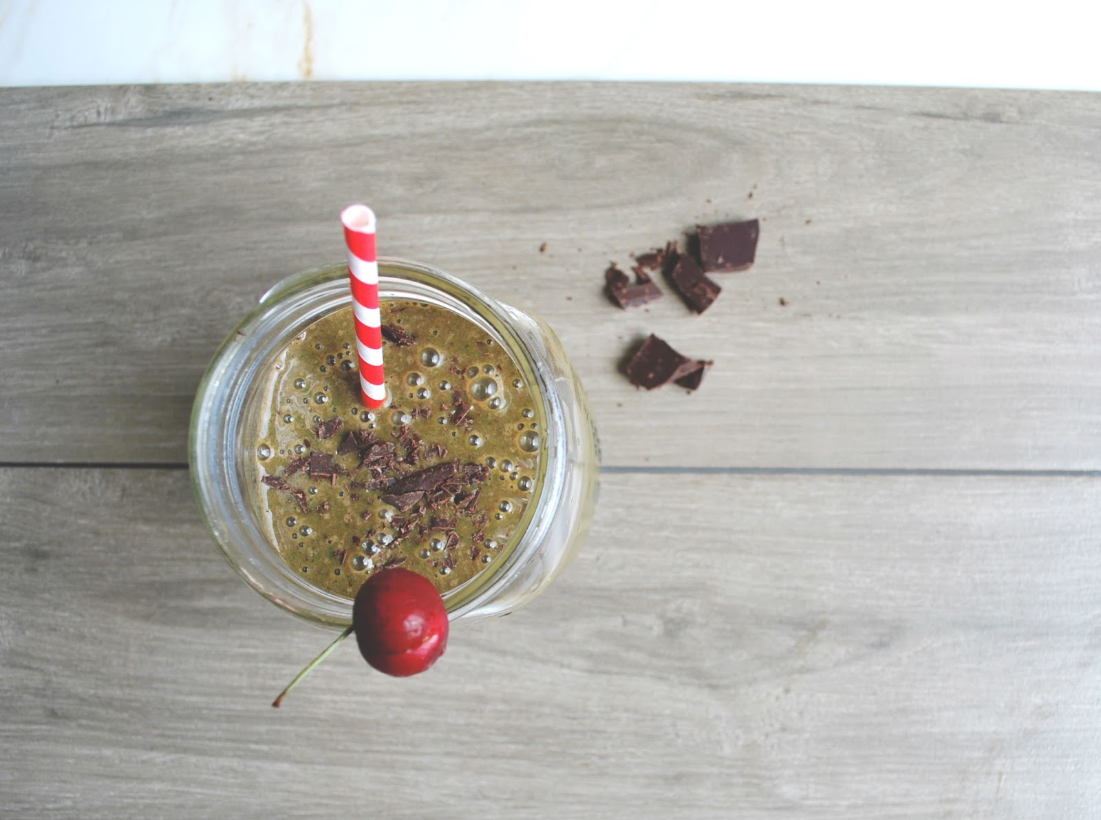 Chocolate-Covered Cherry Smoothie