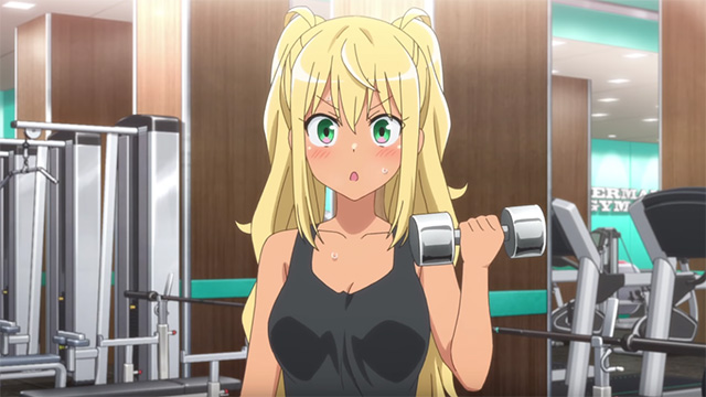 Resultado de imagem para How Heavy Are the Dumbbells You Lift?' Anime
