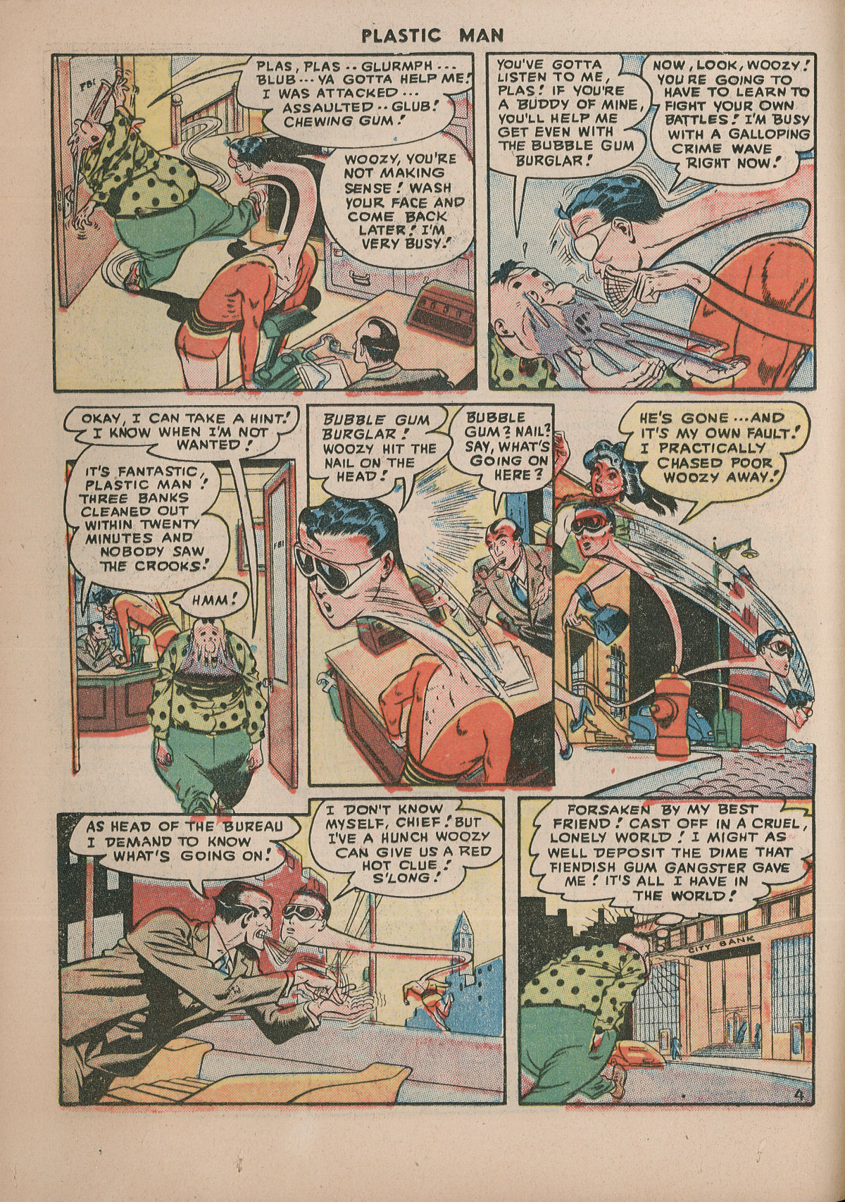 Read online Plastic Man (1943) comic -  Issue #11 - 18