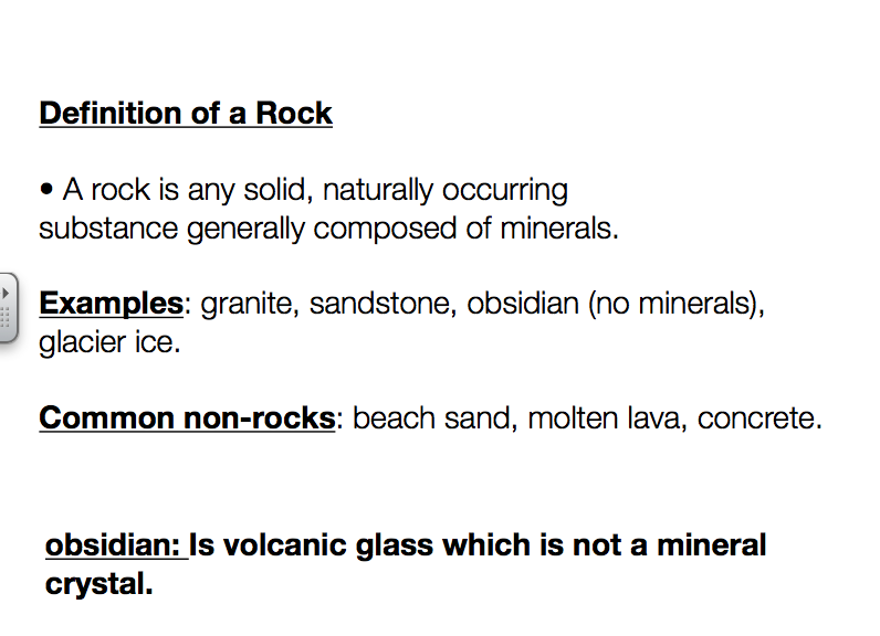 Carter's blog: Grade 4 - Rocks and Minerals