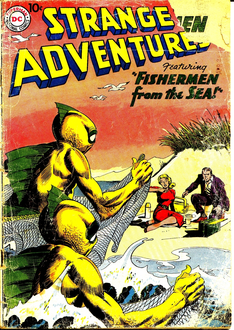 Read online Strange Adventures (1950) comic -  Issue #105 - 1