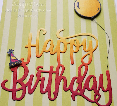Heart's Delight Cards, Bird Banter, Happy Birthday, Stampin' Up!, Occasions 2018, Sale-A-Bration 2018, 
