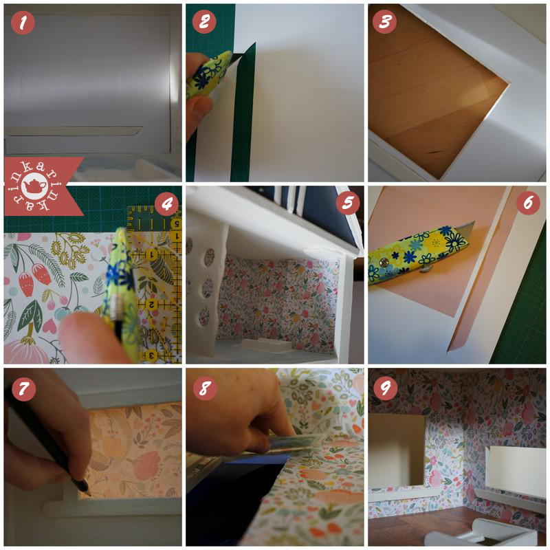 postcards from heidelberg how to wallpaper a dollhouse