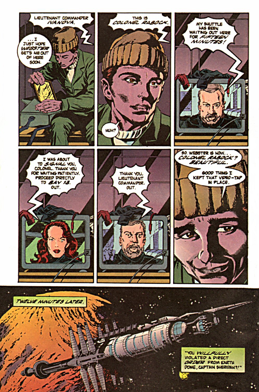 Read online Babylon 5 (1995) comic -  Issue #4 - 4