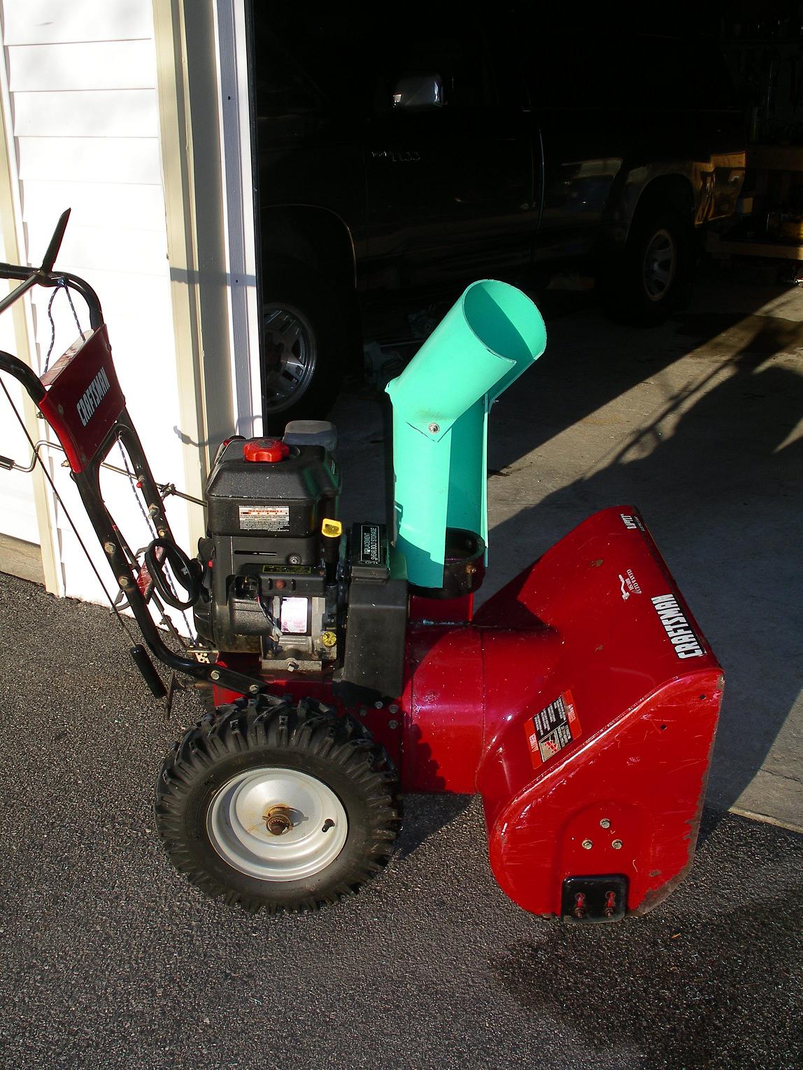 Nails and Sawdust Adventures in snowblower repair