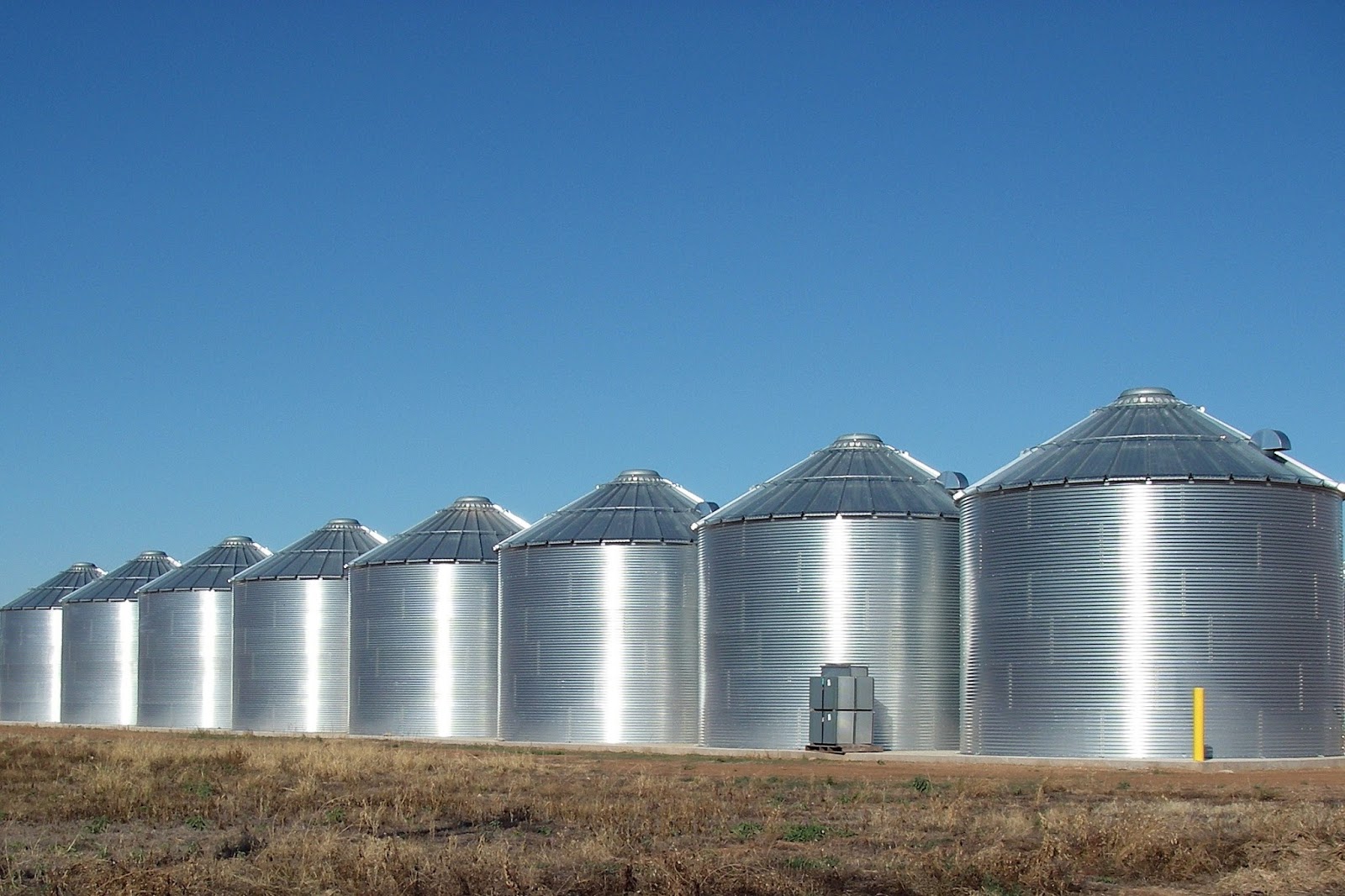 International Slides: Silo - Structure For Storing Bulk Materials.