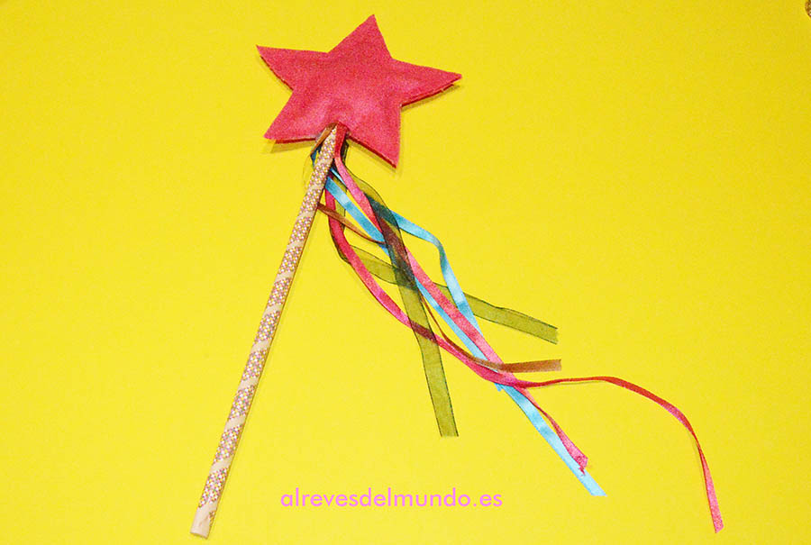 varita fieltro manualidades como hacer diy