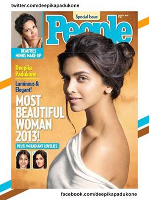 People Magazine's Most Beautiful woman of 2013-Deepika Padukone
