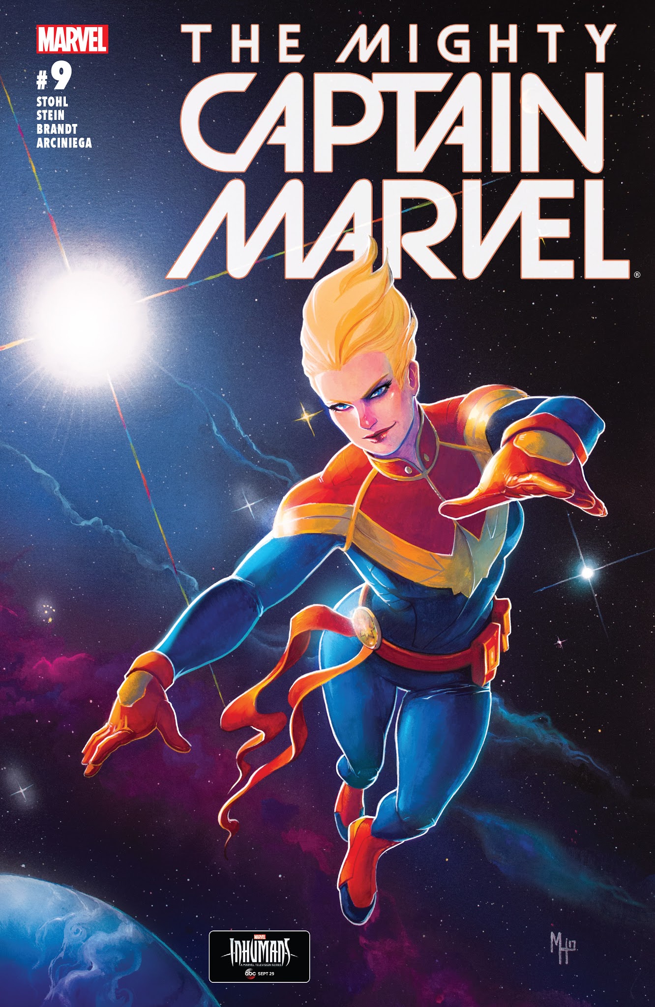 Read online The Mighty Captain Marvel comic -  Issue #9 - 1