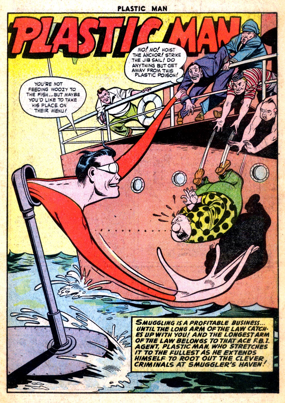 Read online Plastic Man (1943) comic -  Issue #54 - 3
