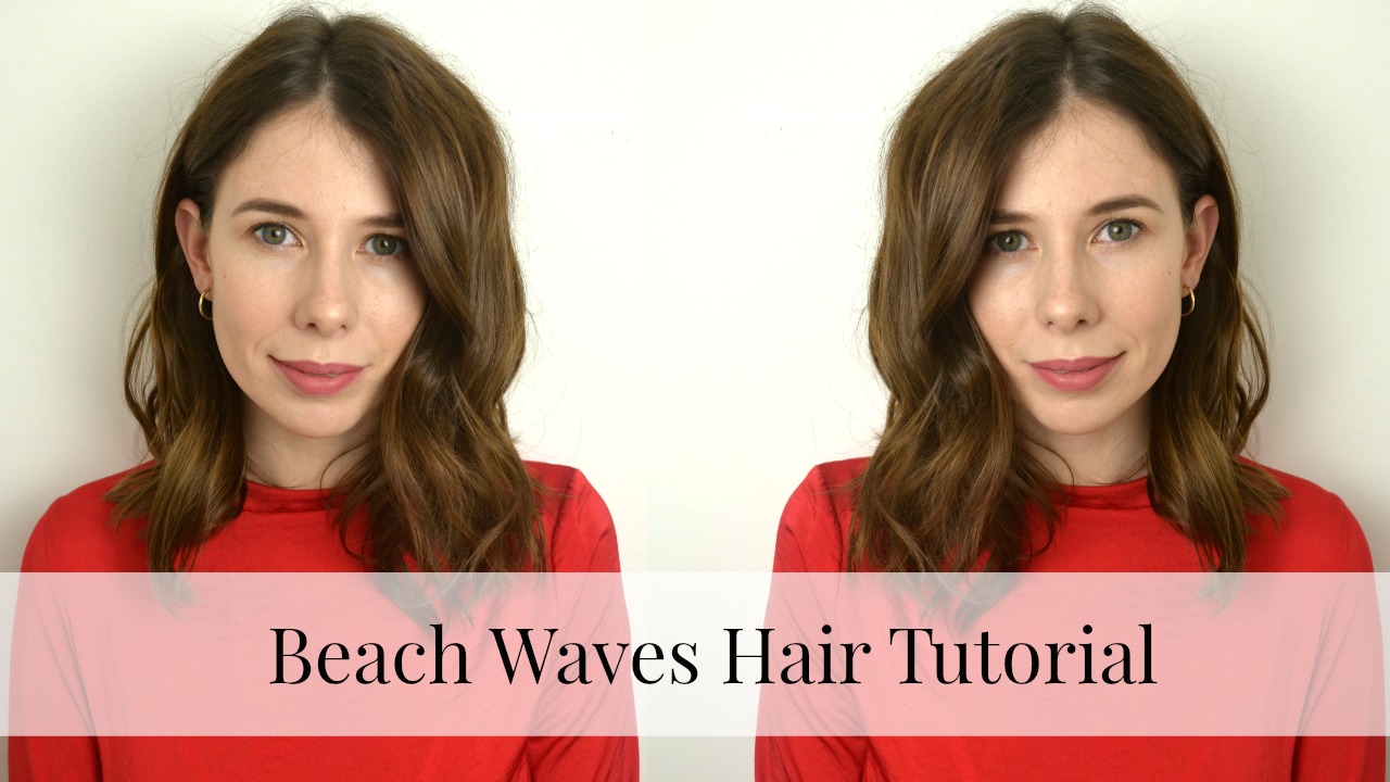 Beach Waves Hair Tutorial 