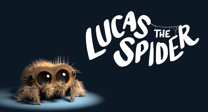 lucas the spider talking plush