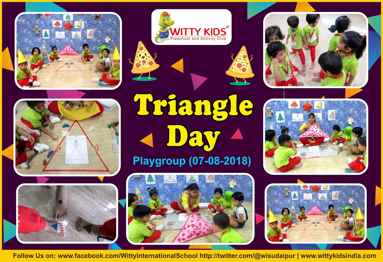 Triangle Shape Objects For Kids Bodyshots