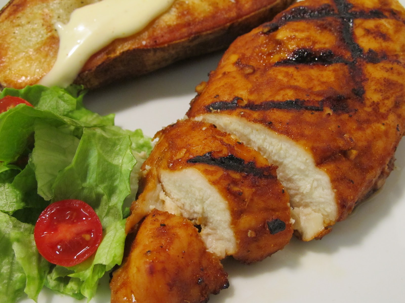 Jenn's Food Journey Smoked Paprika & Garlic Grilled Chicken