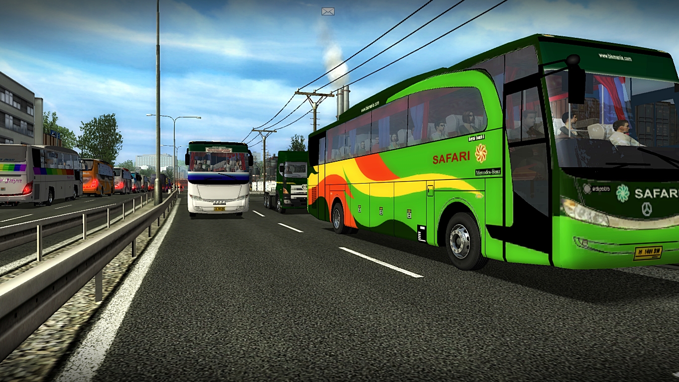 Download UKTruck Simulator Version 1.32 With Indonesia Bus Mod ~ ArY sEtYa