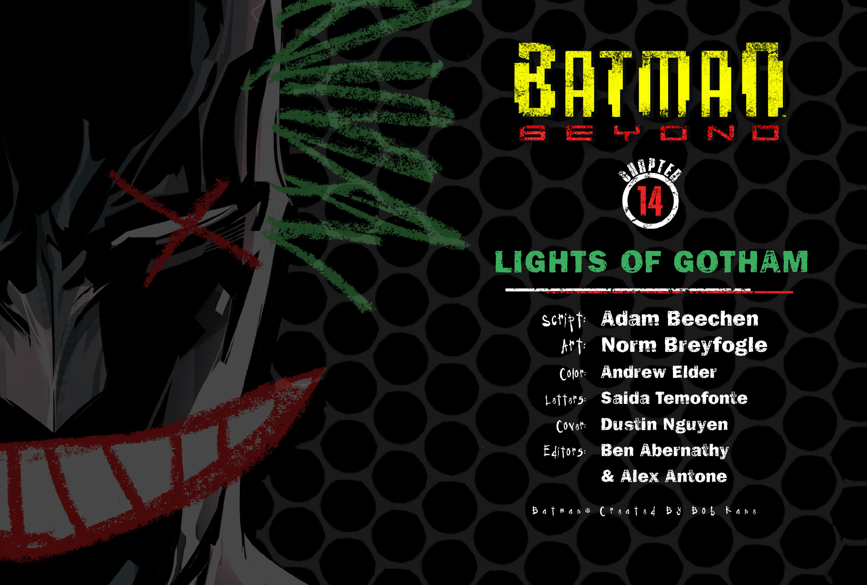 Batman Beyond (2012) 14 Page 1