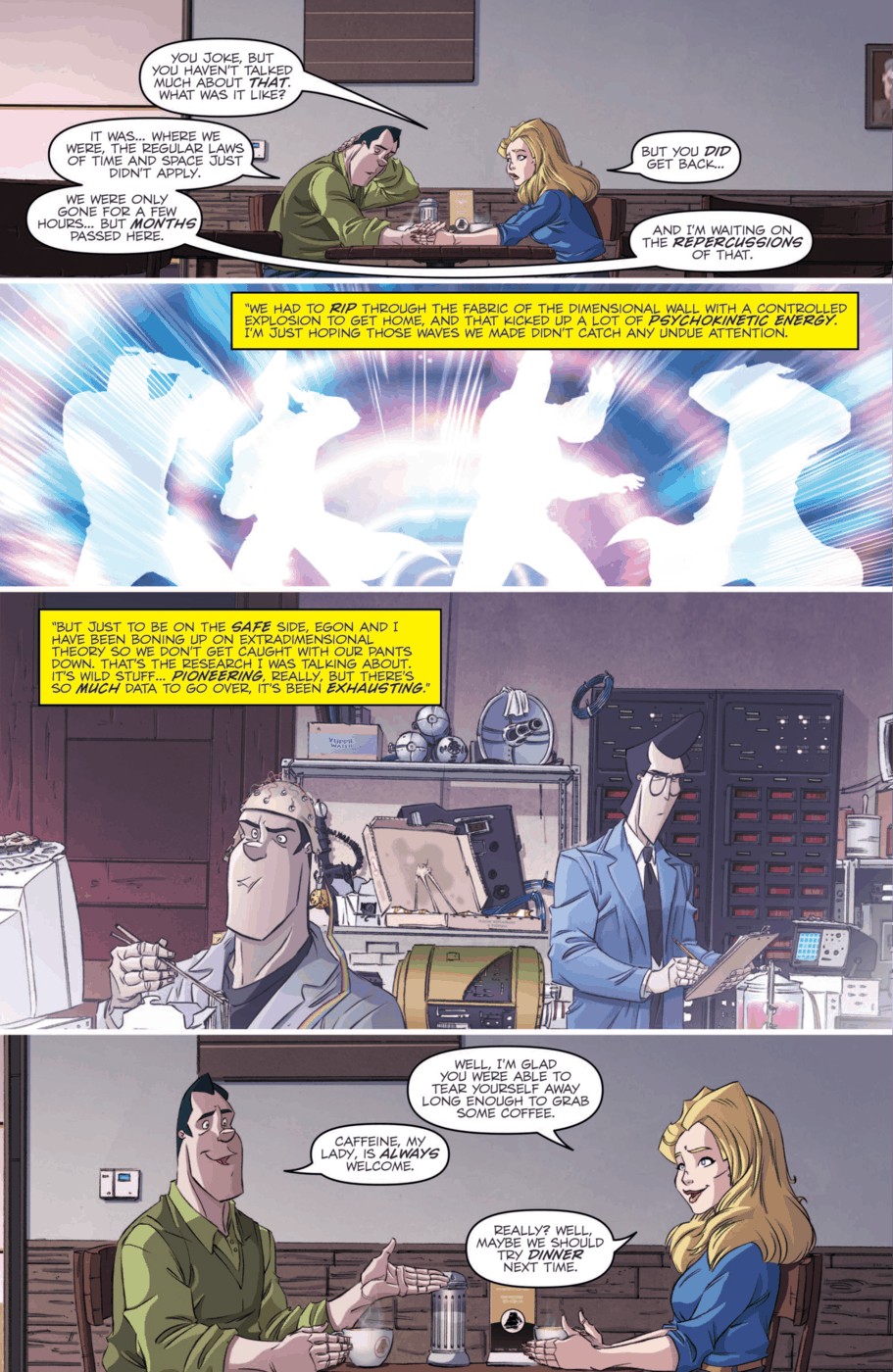 Read online Ghostbusters (2013) comic -  Issue #5 - 5