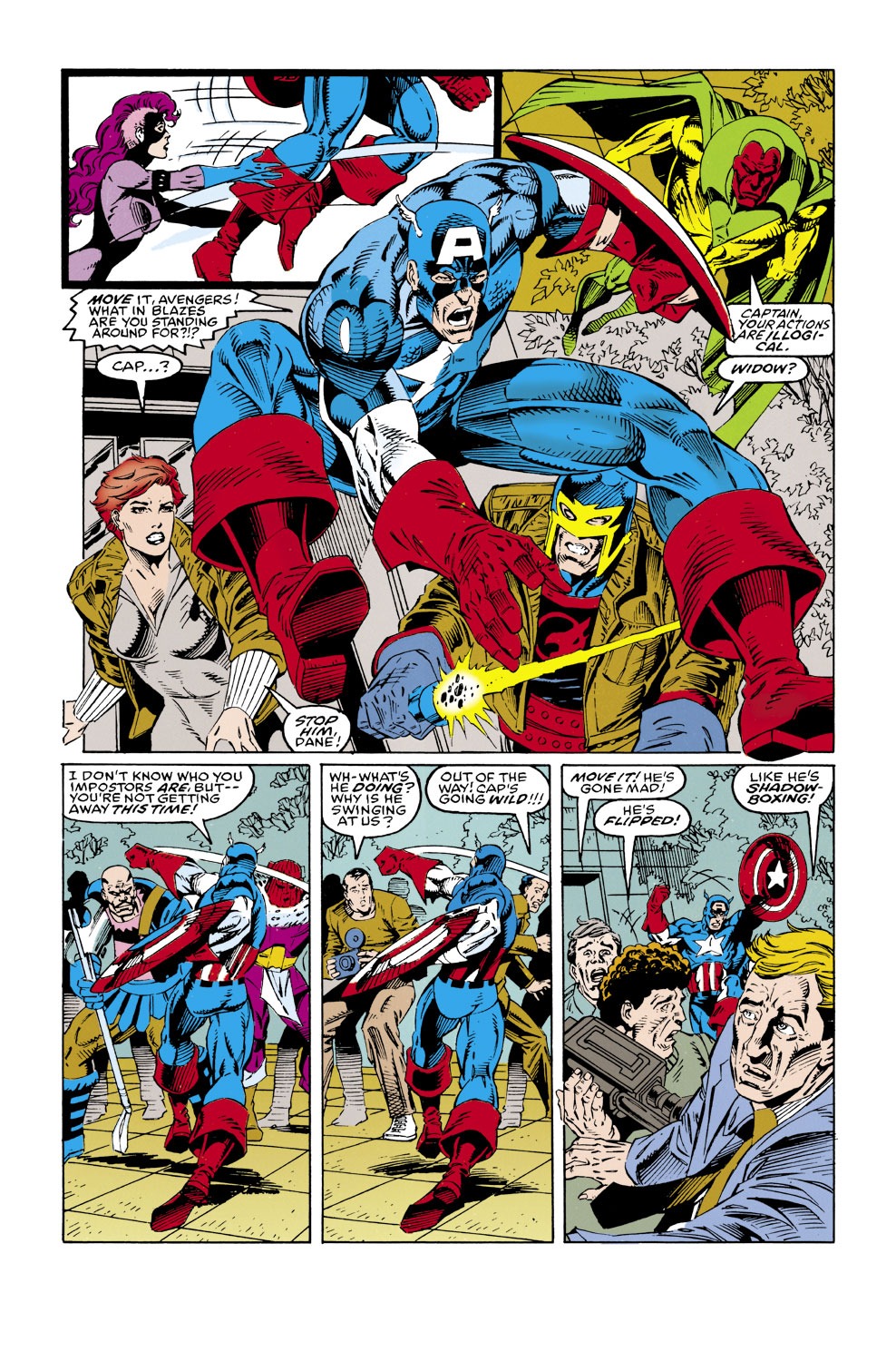 Read online Captain America (1968) comic -  Issue #425 - 27