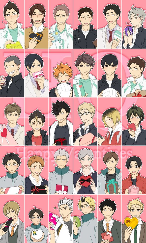 Anime: Haikyuu Characters