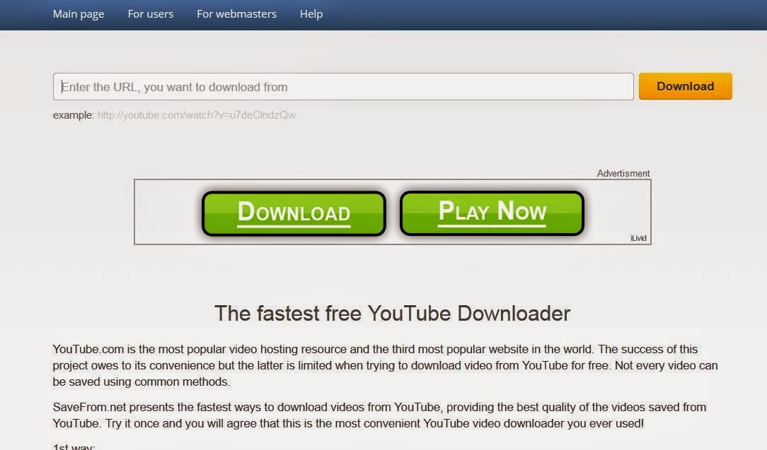 Bagaimana download youtube dengan mudah