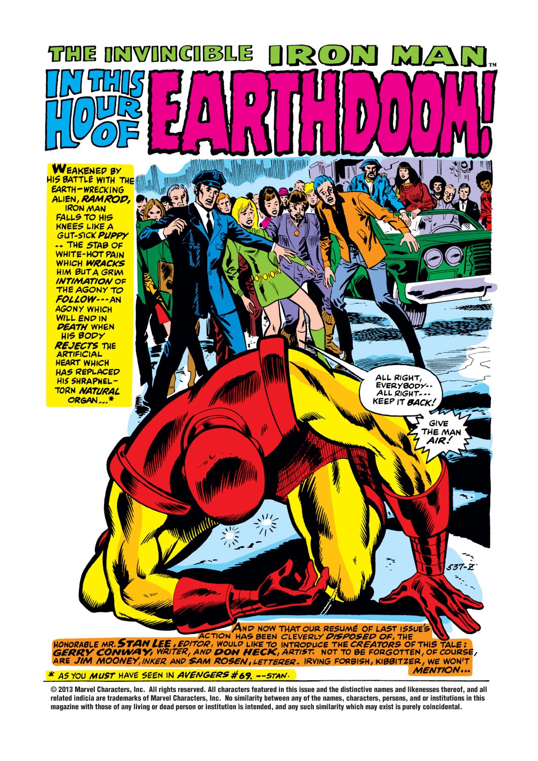 Read online Iron Man (1968) comic -  Issue #37 - 2