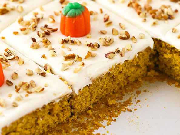 Pumpkin Sheet Cake