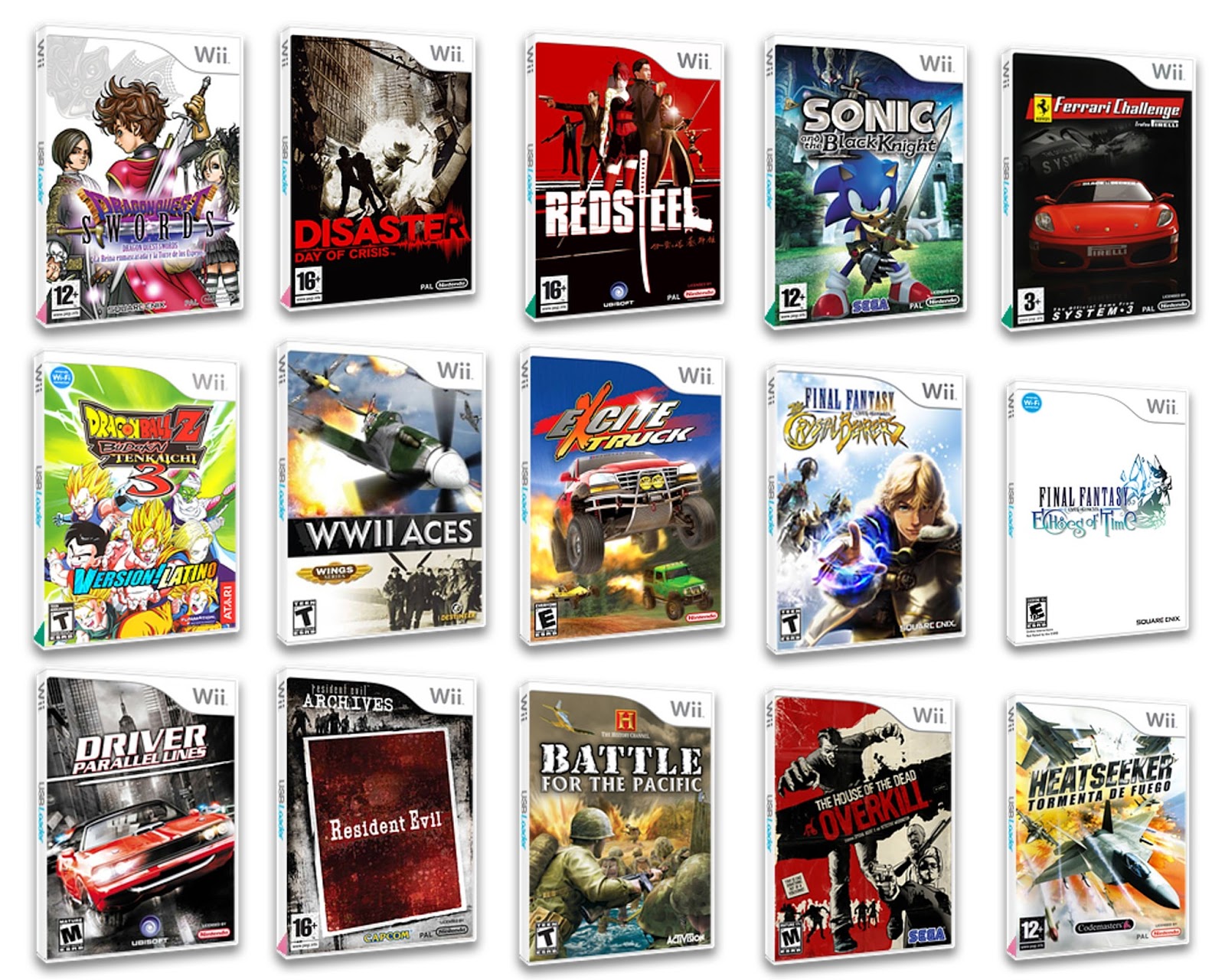 Lista de juegos Wii Mega Descargas Lista de juegos Wii Mega Descargas
