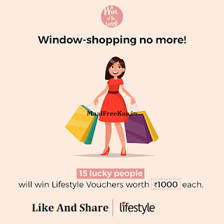 Lucky Draw to Win Lifestyle Vouchers