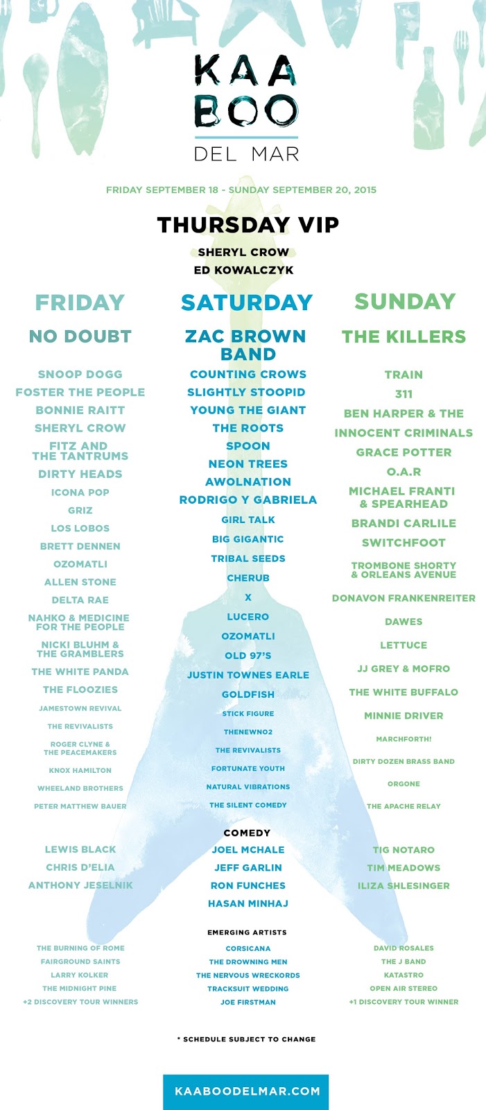 SanDiegoVille So Much More Than Music & Comedy Inaugural KAABOO Del
