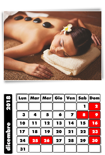 Calendario mensile 30x45