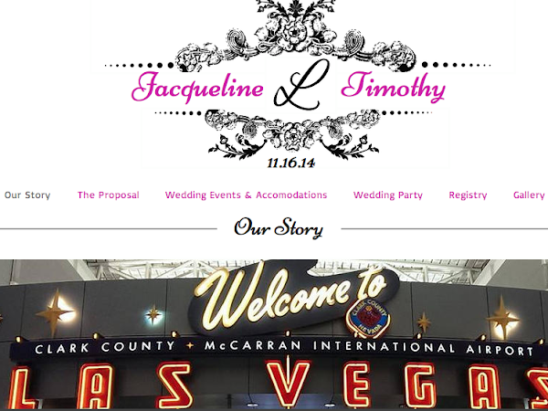 Our Wedding Website