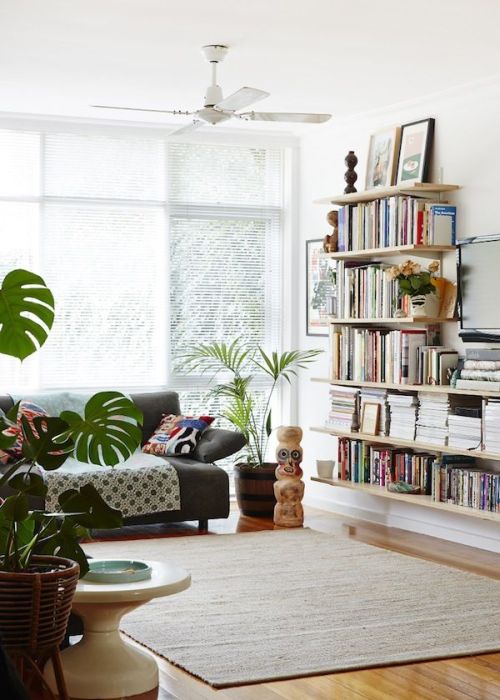 light and natural living room