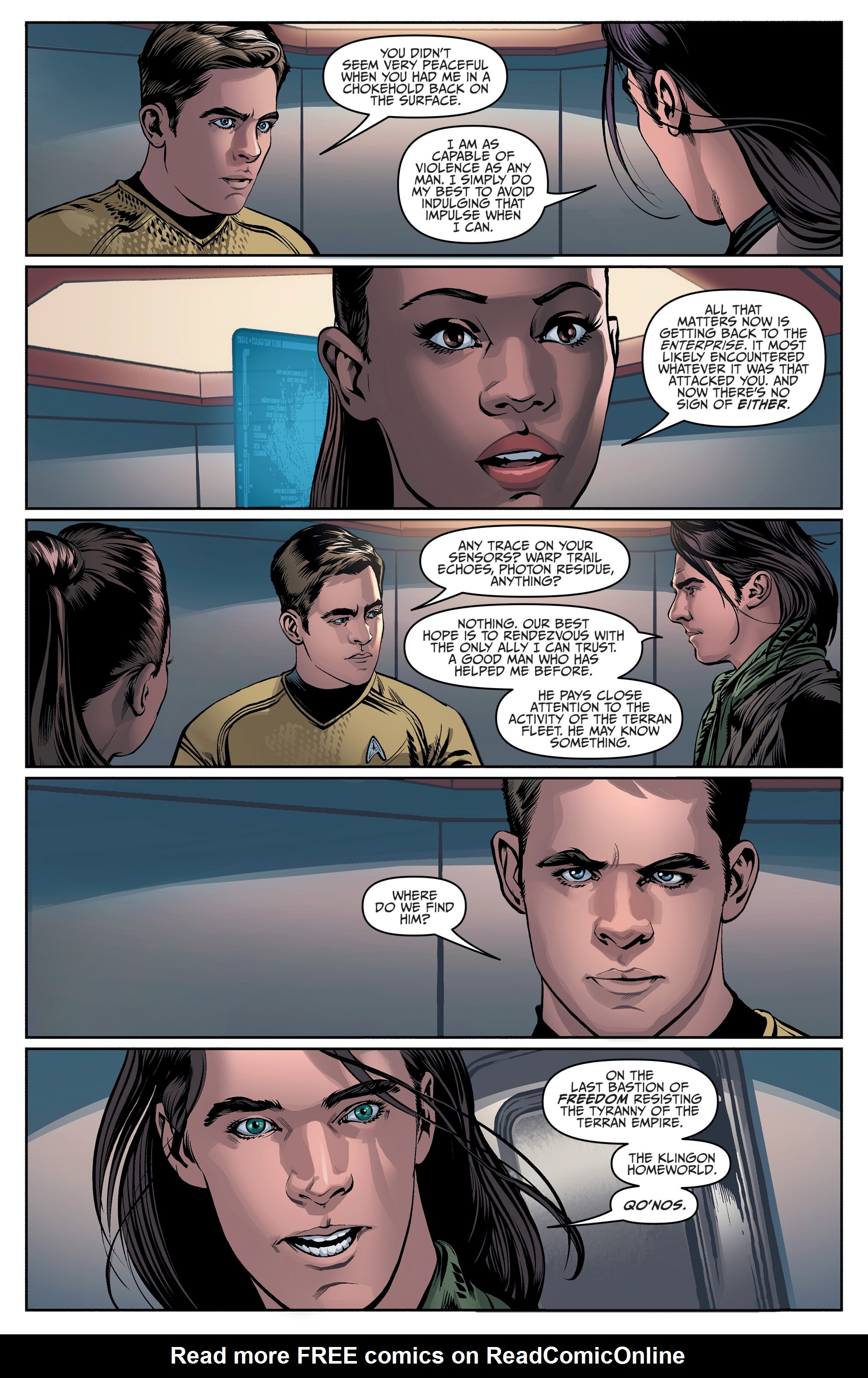 Read online Star Trek (2011) comic -  Issue #51 - 12