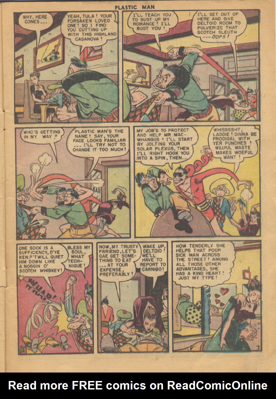 Read online Plastic Man (1943) comic -  Issue #25 - 4