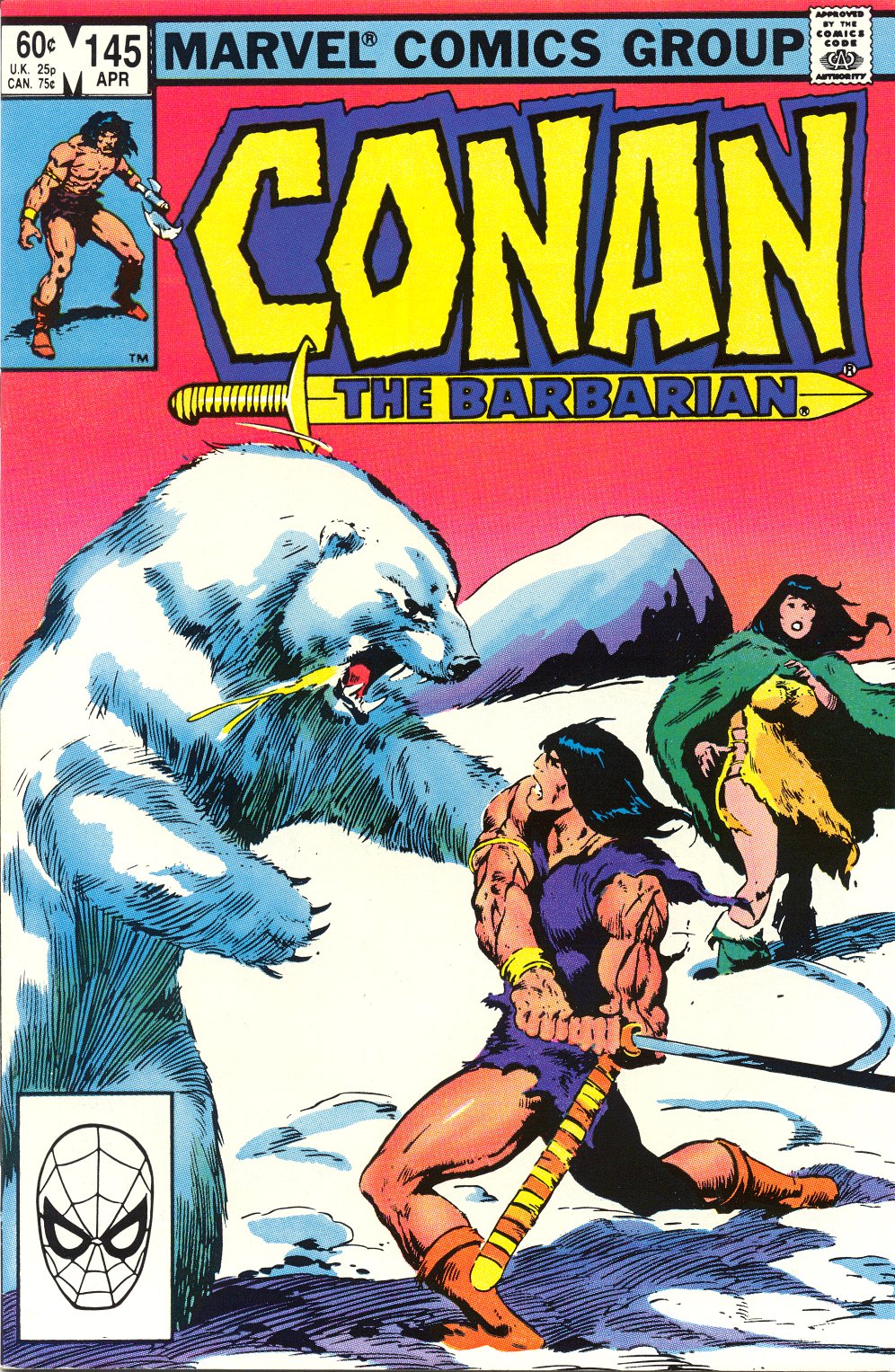 Read online Conan the Barbarian (1970) comic -  Issue #145 - 1