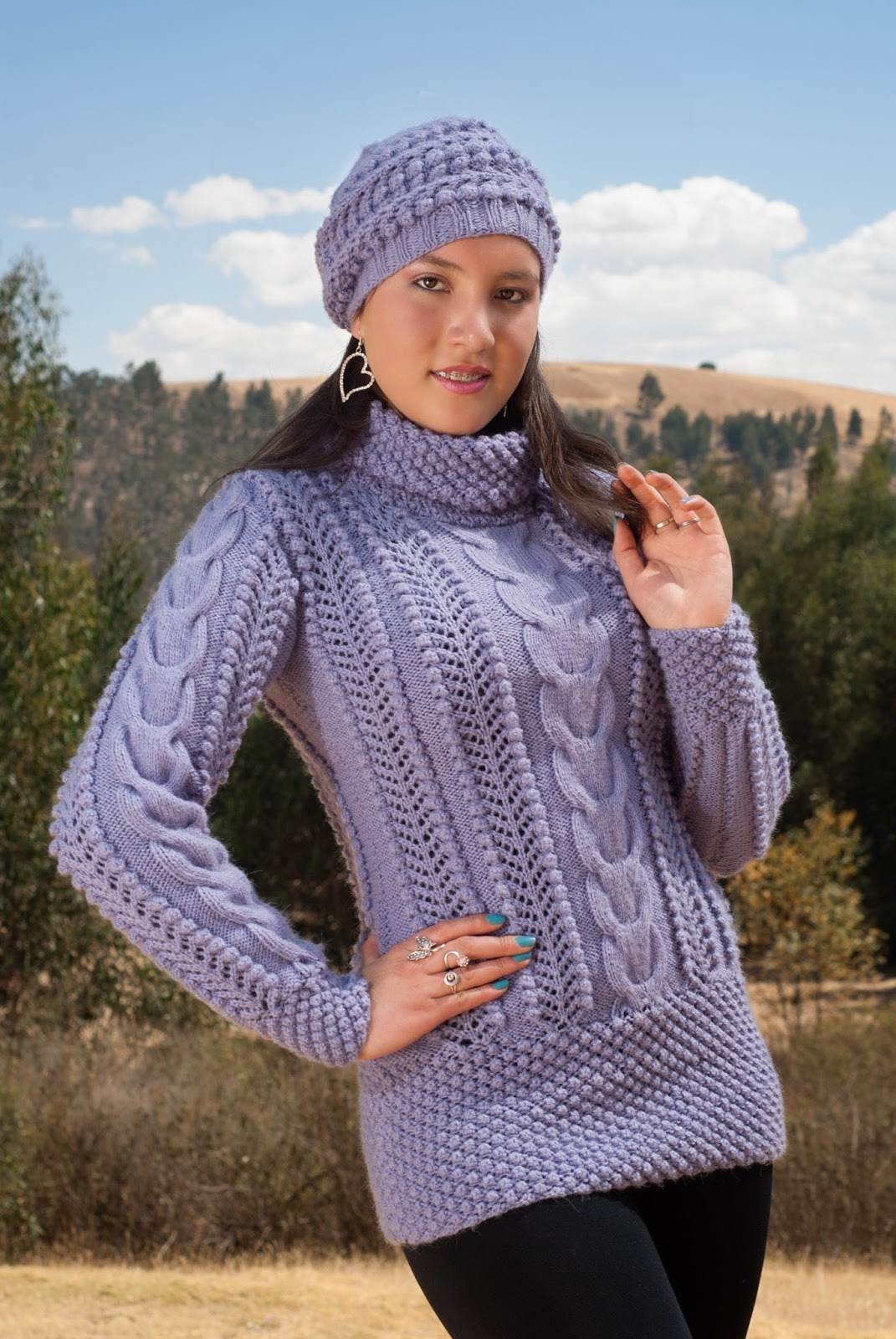 Ganchillo Chompas Tejidas A Palito Para Damas Ganchillo Chompas