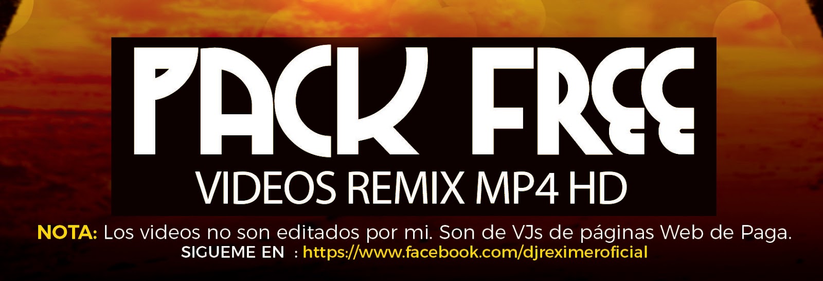 MP4 Remix - Pack Free Multigénero (vol 2) ~ DJ Réximer