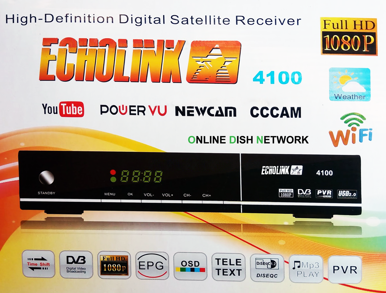 how to update echolink receiver software