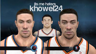 NBA 2K12 Nick Collison of OKC Cyber face Patch